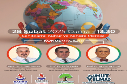 NADİR HASTALIKLAR ŞEHİTKAMİL’DE KONUŞULACAK