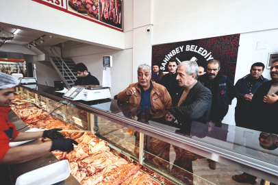ŞAHİNBEY BELEDİYESİ ET SATIŞ NOKTASINI HİZMETE SUNDU