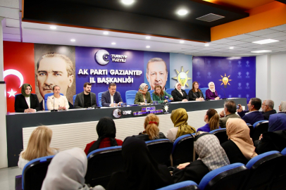 AK PARTİ GAZİANTEP İL KADIN KOLLARI’NDAN 8 MART AÇIKLAMASI