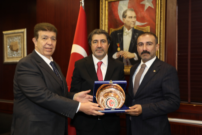 ZİRAAT BANKASI GENEL MÜDÜRÜNDEN GTO'YA ZİYARET