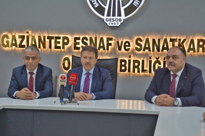 TŞOF Genel Başkanı Mehmet Yiğiner, İsmet Özcan'a ziyaret
