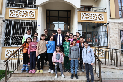 BAŞKAN TAHMAZOĞLU'NDAN SEVİNDİREN ZİYARETLER