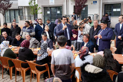 BAŞKAN YILMAZ VATANDAŞLARLA BİR ARAYA GELDİ