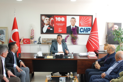 GAZİANTEP BAROSU BAŞKANI DURAN’DAN CHP'YE ZİYARET
