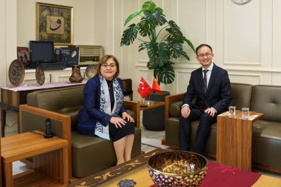 Büyükelçi Jiang XUEBIN'den Başkan Şahin'e ziyaret