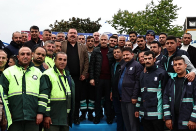 BAŞKAN HOŞAF’TAN BAŞKAN TAHMAZOĞLU’NA TEŞEKKÜR