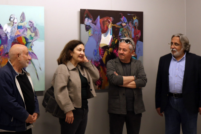 FERAHOĞLU SANKO SANAT GALERİSİ’NDE RESİM SERGİSİ AÇTI