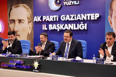 AK PARTİ GAZİANTEP TEŞKİLATI, YENİ İL KOORDİNATÖRÜ İSMAİL EMRAH KARAYEL’İ AĞIRLADI