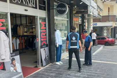 Nizip'te Zabıta ekipleri ilçe genelinde sıkı kontrolde