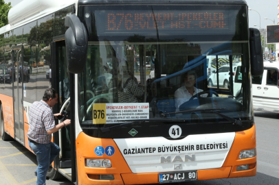 BÜYÜKŞEHİR’E BAĞLI ULAŞIM ARAÇLARI BAYRAM BOYUNCA ÜCRETSİZ OLACAK!