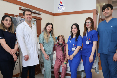 SANKO ÜNİVERSİTESİ HASTANESİ’NDE ANNEYE DEĞERLİ ARMAĞAN