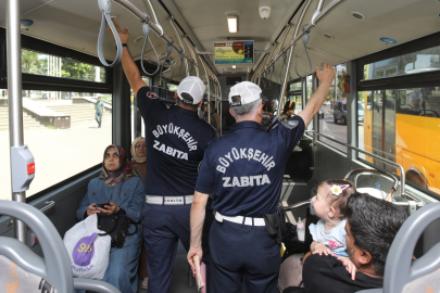 GAZİANTEP BÜYÜKŞEHİR'DEN TOPLU TAŞIMADA KLİMA DENETİMİ