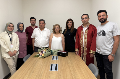 Eski Eşler Gaziantep Şehir Hastanesi’nde  Nikâh Masasında