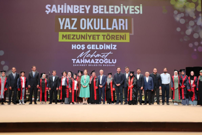 ŞAHİNBEY’DE MEZUNİYET COŞKUSU