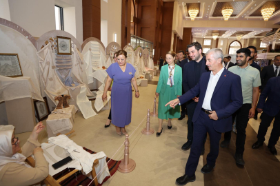 Şahinbey Belediyesi Yaz Okulu Kursiyerlerinin El Emeği Sergisi Açıldı