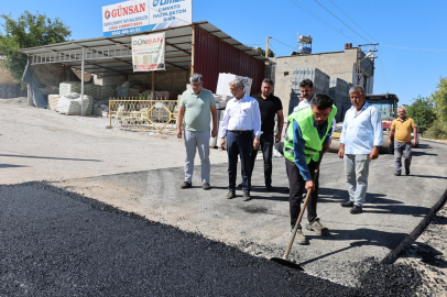 Şahinbey'de Bozuk Yollar Yenileniyor