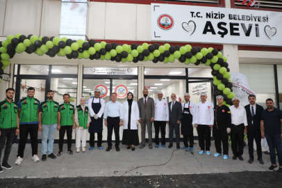 Nizip Belediyesi’nden Örnek Hizmet: Aşevi Açıldı