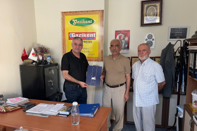 Millet Partisi’nden Gazikent Gazetesi’ne ziyaret
