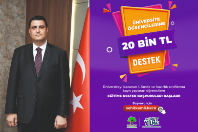 BAŞKAN YILMAZ’DAN ÜNİVERSİTELİ ÖĞRENCİLERE MÜJDE!