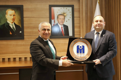 İNŞAAT MÜHENDİSLERİ ODASI REKTÖR DOĞAN’I ZİYARET ETTİ