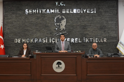 ŞEHİTKAMİL BELEDİYESİ EKİM AYI MECLİS TOPLANTISI YAPILDI