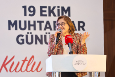 BAŞKAN FATMA ŞAHİN’DEN MUHTARLAR İÇİN KONUT MÜJDESİ