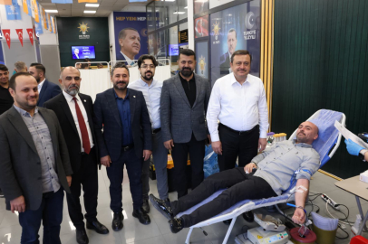 AK PARTİ GAZİANTEP İL BAŞKANLIĞINDAN ANLAMLI KAMPANYA: “BİR DAMLA KAN, BİR HAYATA UMUT”