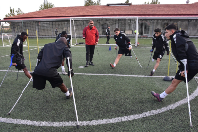 ŞAHİNBEY BELEDİYESİ AMPUTE FUTBOL TAKIMI YENİ SEZONA HAZIRLANIYOR