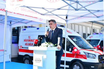 Sağlık Bakanlığı Tarafından Gaziantep’e 16 Yeni Ambulans