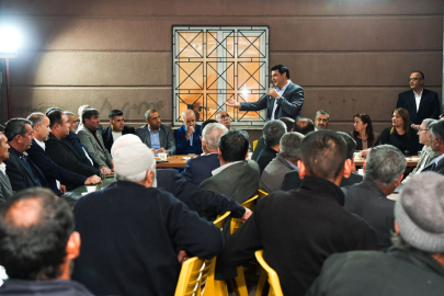 YILMAZ: “NEREDE İHTİYAÇ VARSA BİZ ORADAYIZ”