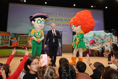 ÇOCUKLAR ŞAHİNBEY’DE EĞLENDİ