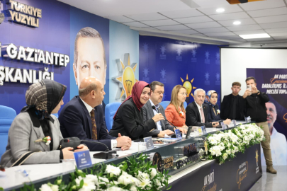 AK PARTİ GAZİANTEP İL DANIŞMA MECLİSİ YİNE DOLU DOLU GEÇTİ