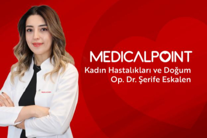 KADIN HASTALIKLARI VE DOĞUM UZMANI  OP. DR. ŞERİFE ESKALEN MEDICAL POINT GAZİANTEP HASTANESİ’NDE HASTA KABULÜNE BAŞLADI