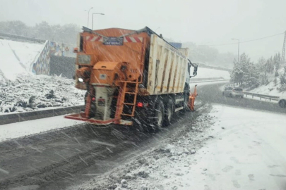 Gaziantep Büyükşehir Kar Yağışına Karşı Tam Kadro Sahada
