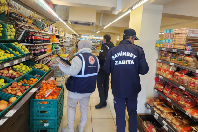 ŞAHİNBEY BELEDİYESİ'NDEN YILBAŞI DENETİMİ