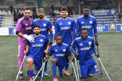 ŞAHİNBEY AMPUTE’DEN FARKLI GALİBİYET 7-0