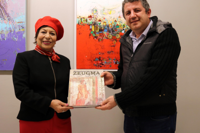 RESSAM HATİCE AYDOĞAN SANKO SANAT GALERİSİ’NDE SERGİ AÇTI