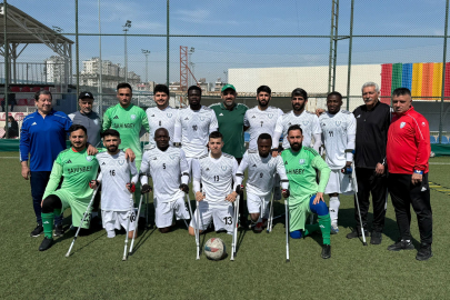 ŞAHİNBEY AMPUTE FUTBOL TAKIMI TÜRKİYE KUPASI'NDA ÇEYREK FİNALDE