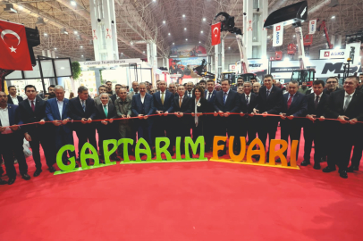 GAPTARIM FUARI TÖRENLE AÇILDI