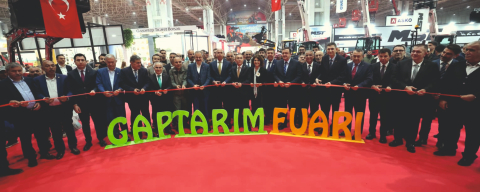 GAPTARIM FUARI TÖRENLE AÇILDI