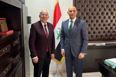 Mustafa Osanmaz’dan Irak Başkonsolosu Thoalfıqar T. Humoud’a Veda Ziyareti