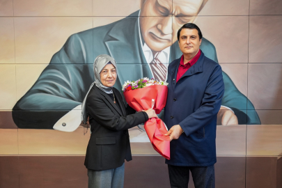 ŞEHİT AİLELERİNDEN BAŞKAN YILMAZ’A DESTEK ZİYARETİ