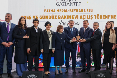 FATMA-MERAL-BEYHAN USLU  KREŞİ HİZMETE GİRDİ