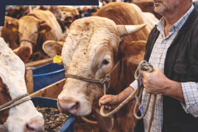SÜT ÜRETİCİSİ KURBAN PAZARINA YÖNELDİ