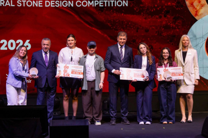 Gençlerden doğaltaşa “dekoratif” dokunuş 