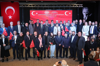 BAŞKAN ŞAHİN, ŞEHİT AİLELERİ VE GAZİLERLE BULUŞTU