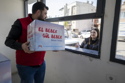 Mersin’de bebeklere “El Bebek Gül Bebek” desteği