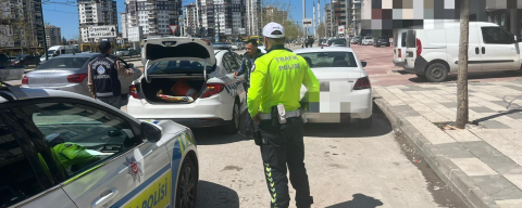 Gaziantep'te Büyükşehir Zabıta ve Trafik ekipleri denetleme yaptı