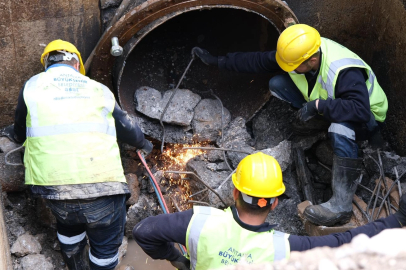 Antalya’da 35 yıllık ana hat vana yenilendi
