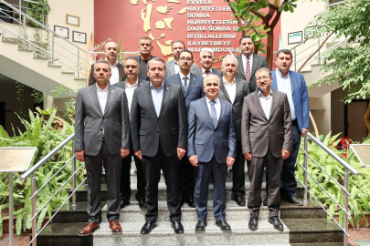 MEMUR-SEN GENEL BAŞKANI ALİ YALÇIN’DAN REKTÖR DOĞAN’A ZİYARET